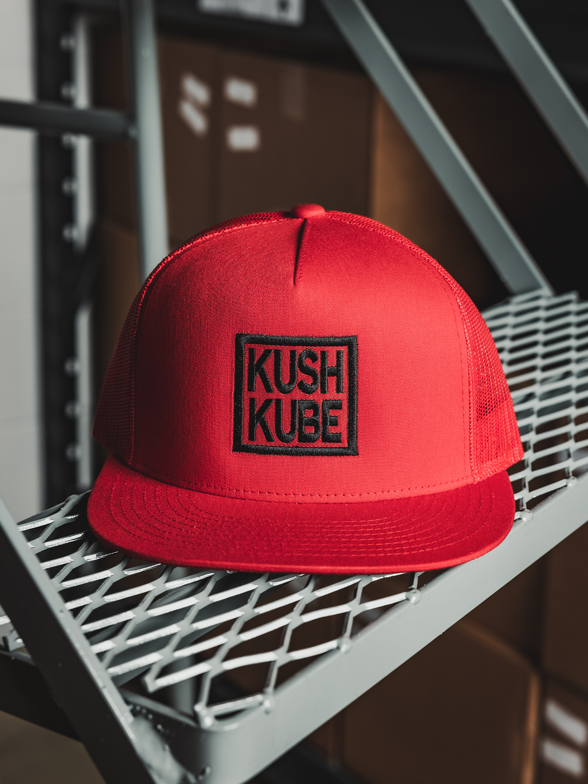 Kush Kube Hat (Red)